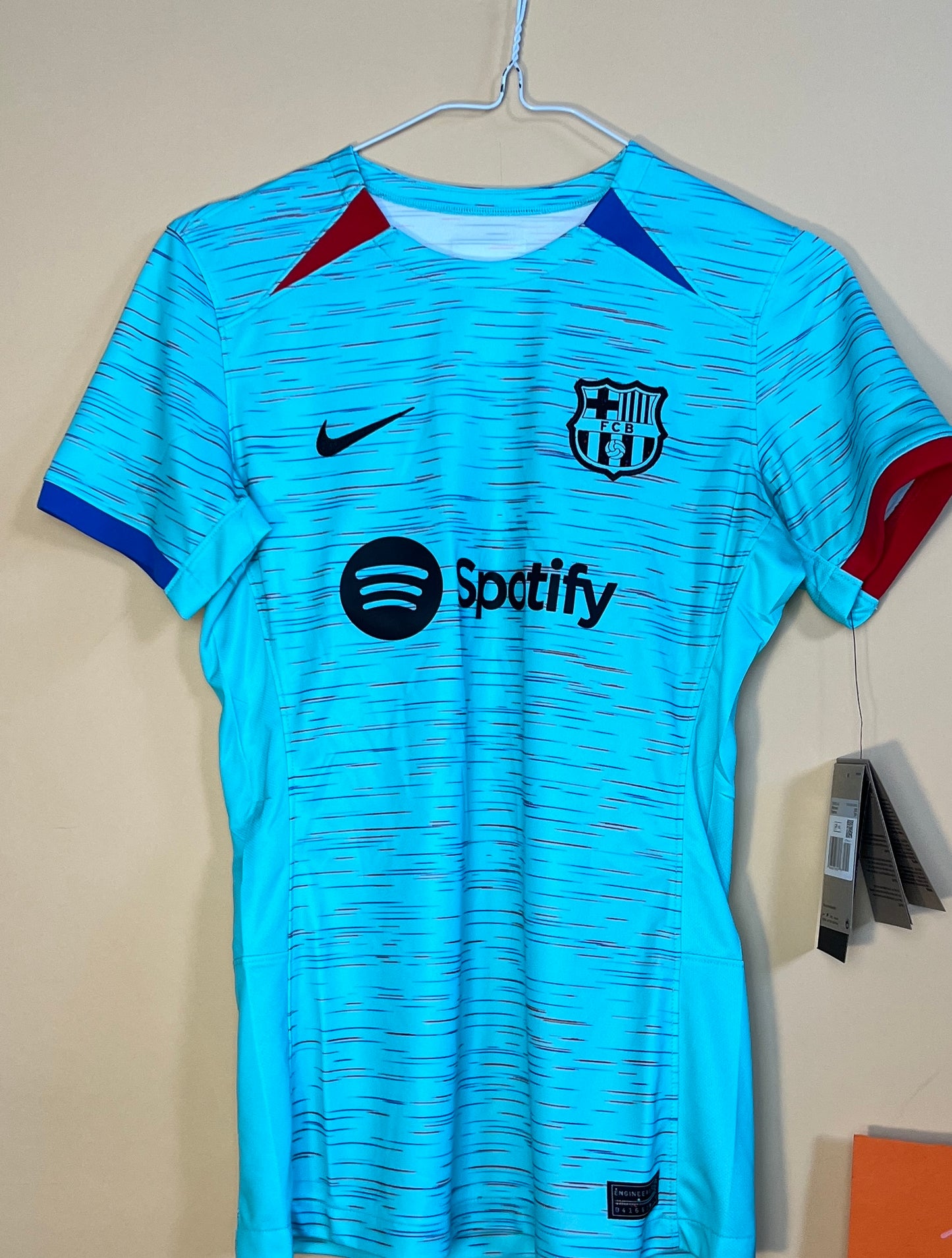 Barca Third 23/24 Curved XS Shirt - Alexia 11