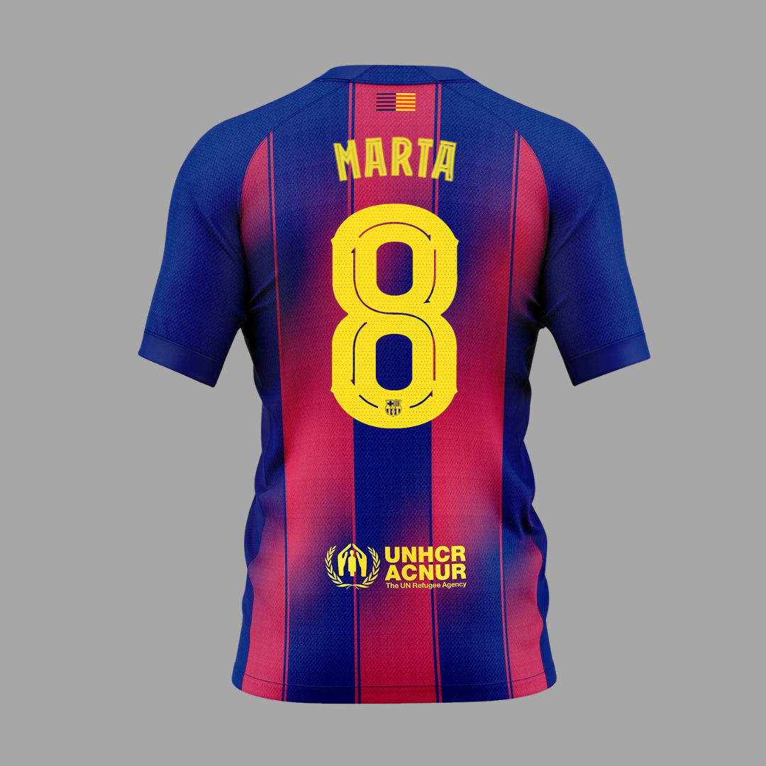 Marta Torrejón Home Shirt FC Barcelona Men's Fit Stadium Shirt