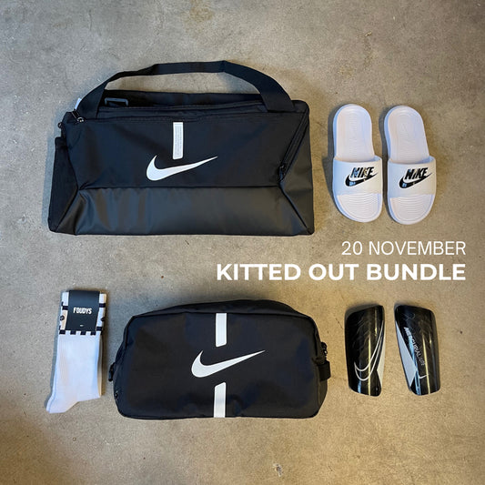 Paquete de entrenamiento Nike equipado