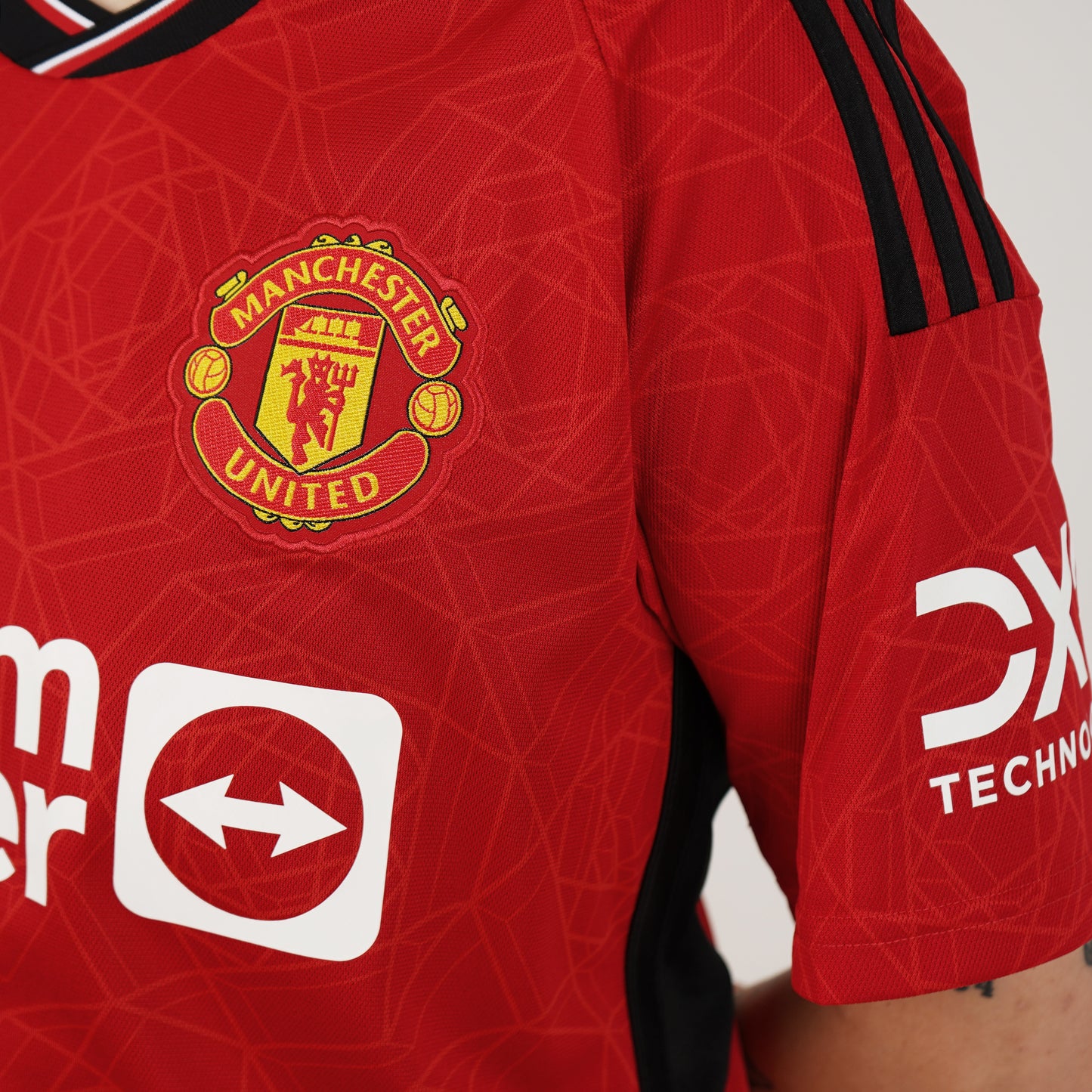 Manchester United Home Straight Fit Adidas Stadium Jersey 2023/24