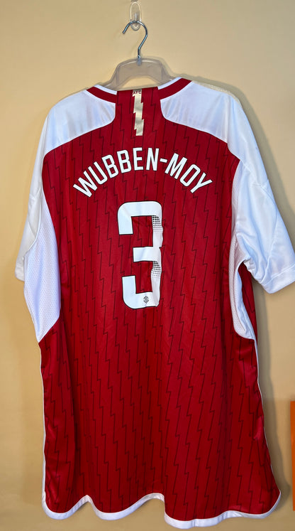 Arsenal Home 23/24 Mens 3XL Shirt - Wubben-Moy 3