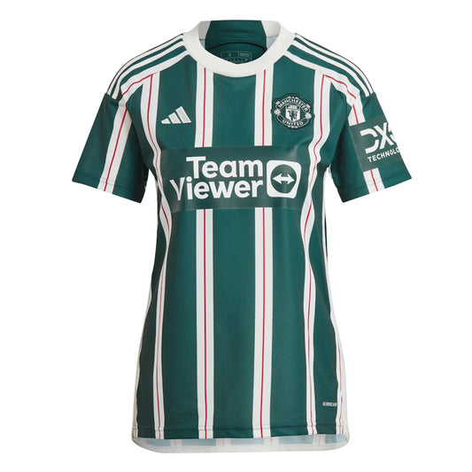 Manchester United Uit 23/34 Adidas Stadionshirt met gebogen pasvorm