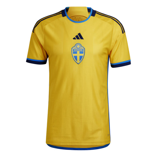 Sweden Home Adidas Stadium Straight Fit Jersey 2023