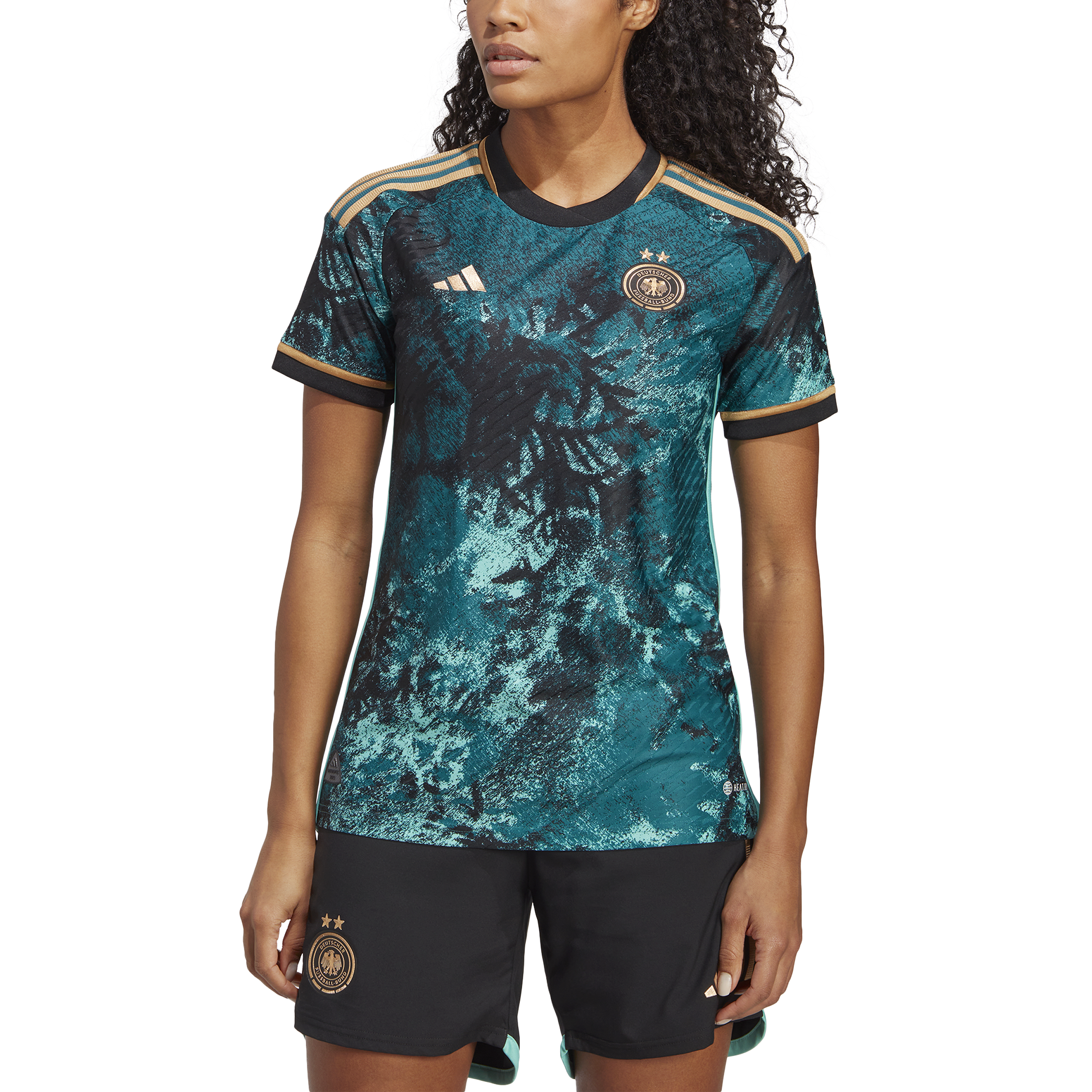 Camiseta Alemania Segunda Adidas Vapor Curved Fit 2023