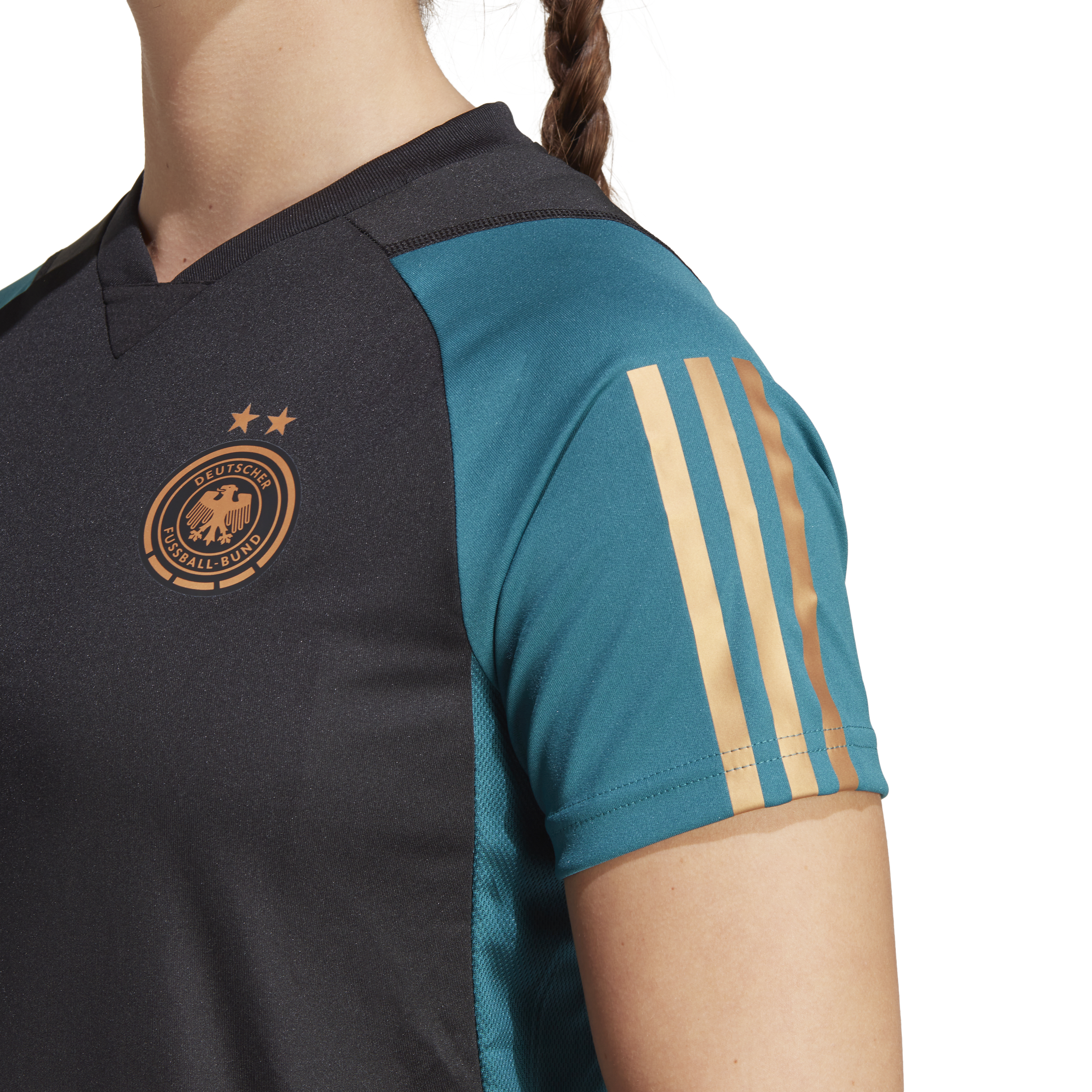 Camiseta Alemania Adidas Entrenamiento Curved Fit 2023