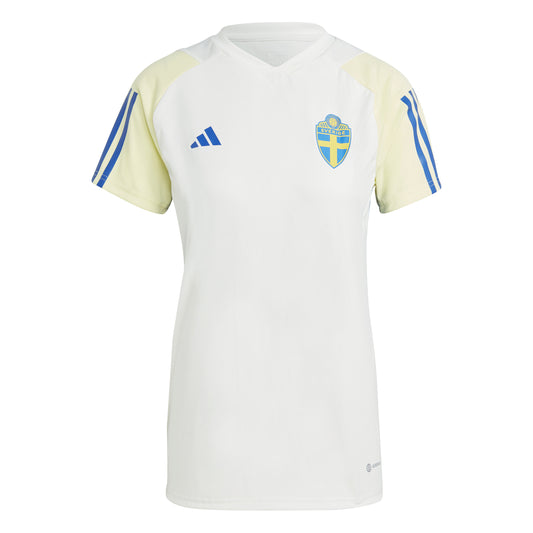 Sweden Adidas Tiro Training Curved Fit Jersey 2023