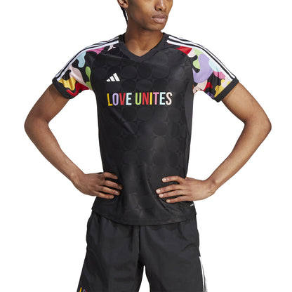 PRIDE Black Adidas Curved Fit Jersey 2023