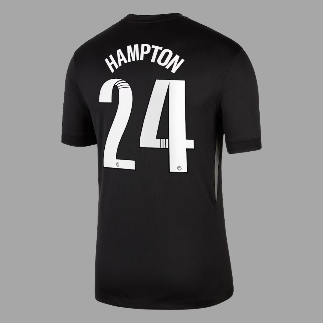 Hannah Hampton 24 Goalkeeper Shirt Chelsea Black Jersey