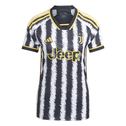 Juventus 23/24 Adidas stadionshirt met gebogen pasvorm