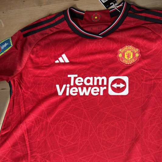 Manchester United Home - Curved 2XL - LE TISSIER 4
