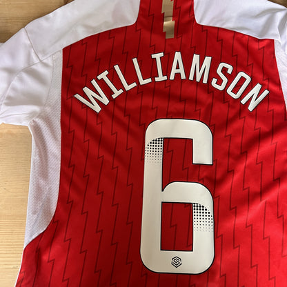 Arsenal Home  - Medium Curved Fit - WILLIAMSON 6 WSL PATCH