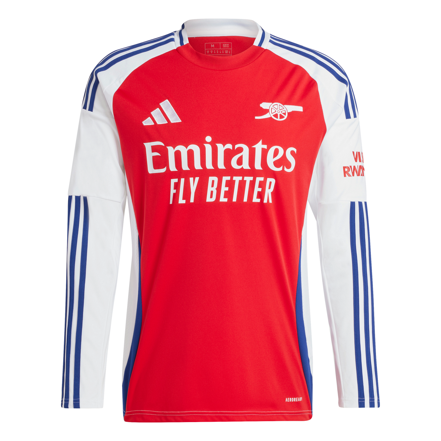 Arsenal 24/25 Adidas Long Sleeve Home Straight Fit Shirt