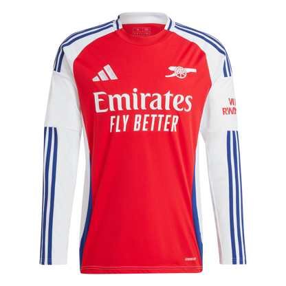 Arsenal 24/25 Adidas Long Sleeve Home Straight Fit Shirt
