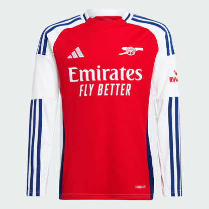 Arsenal 24/25 Adidas Long Sleeve Home Shirt Kids