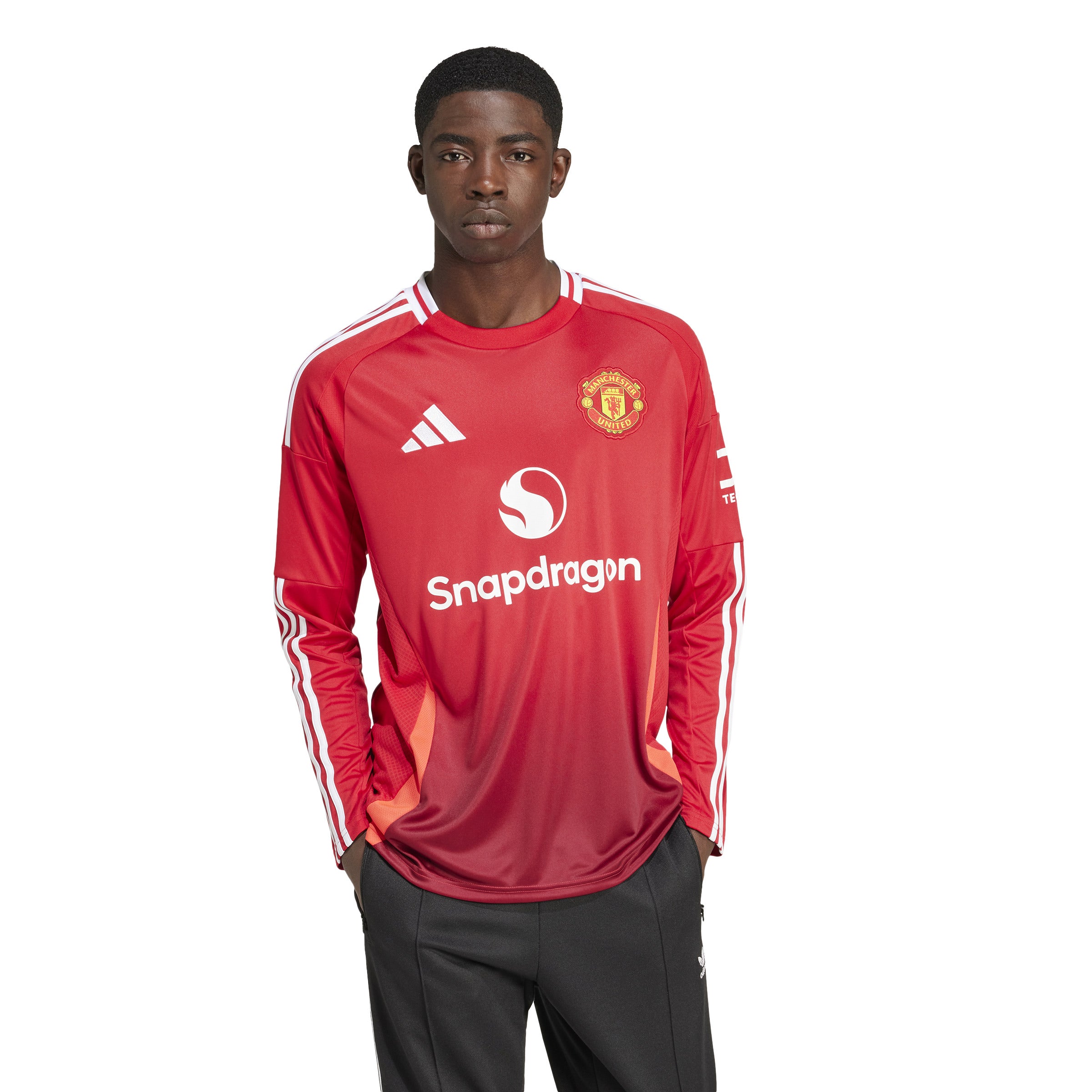 Manchester United 24/25 Long Sleeve Home Straight Fit Jersey