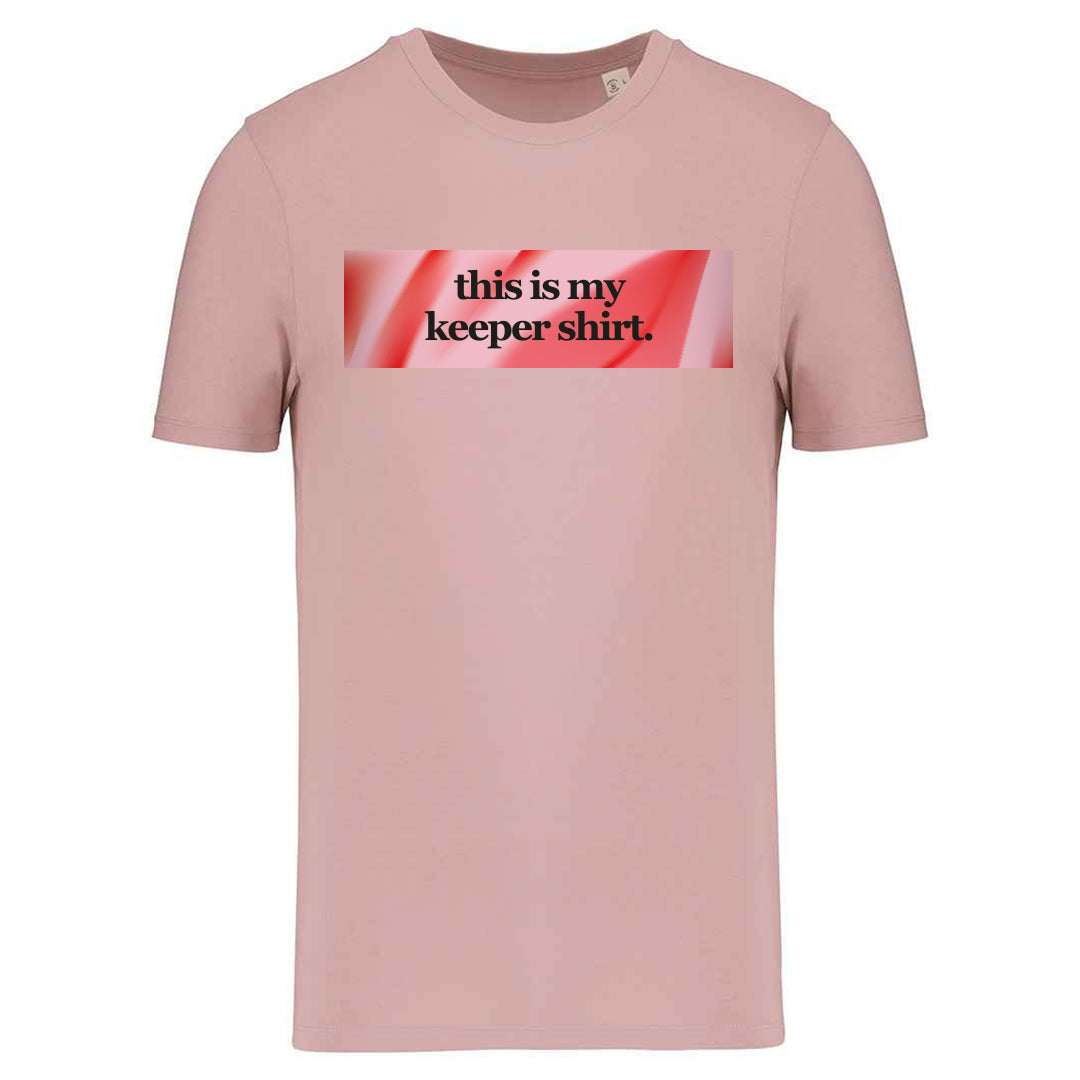 Esta es mi camiseta Keeper camiseta rosa
