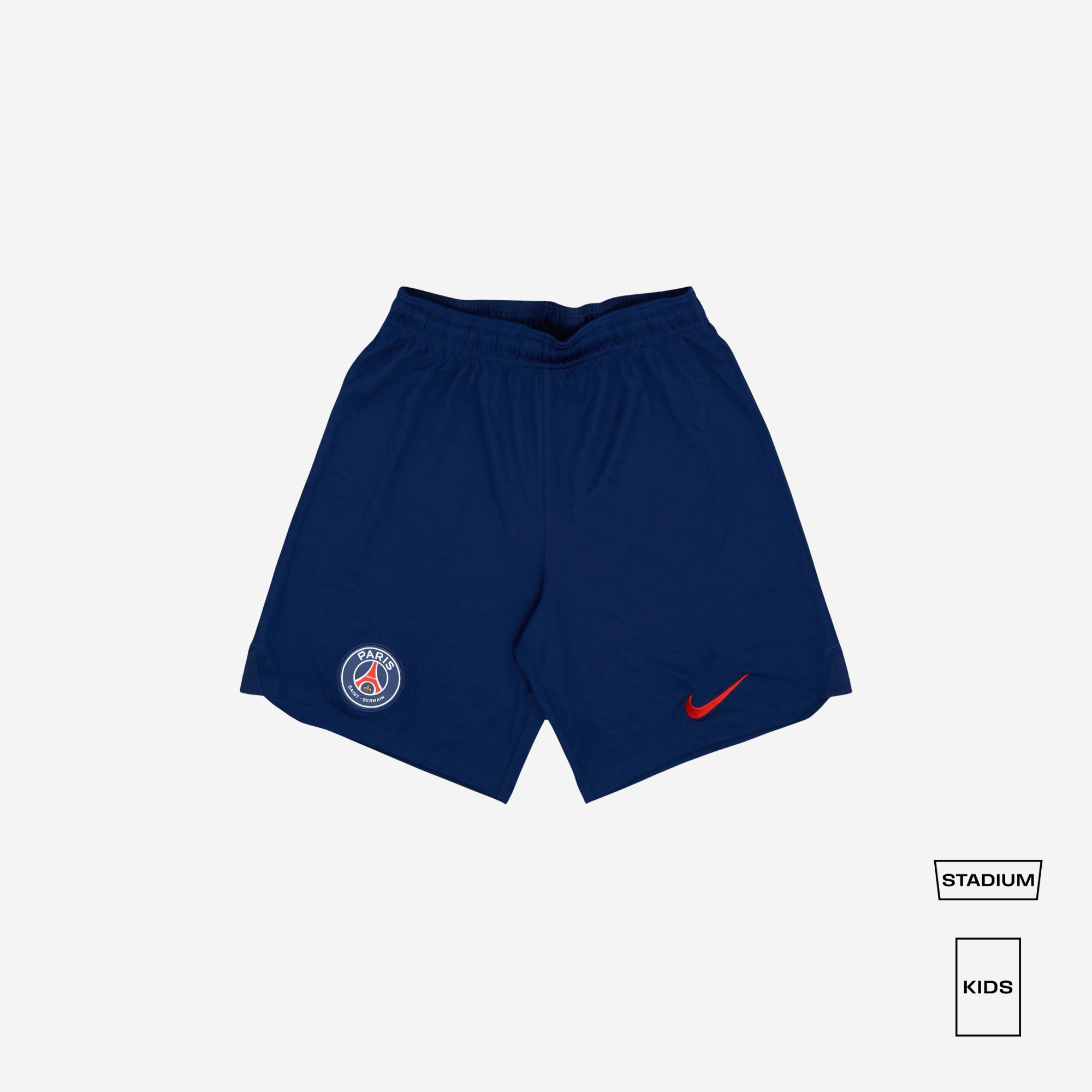 Shorts de fútbol Nike Dri-FIT Stadium de local para niños talla grande Paris Saint-Germain 23/24