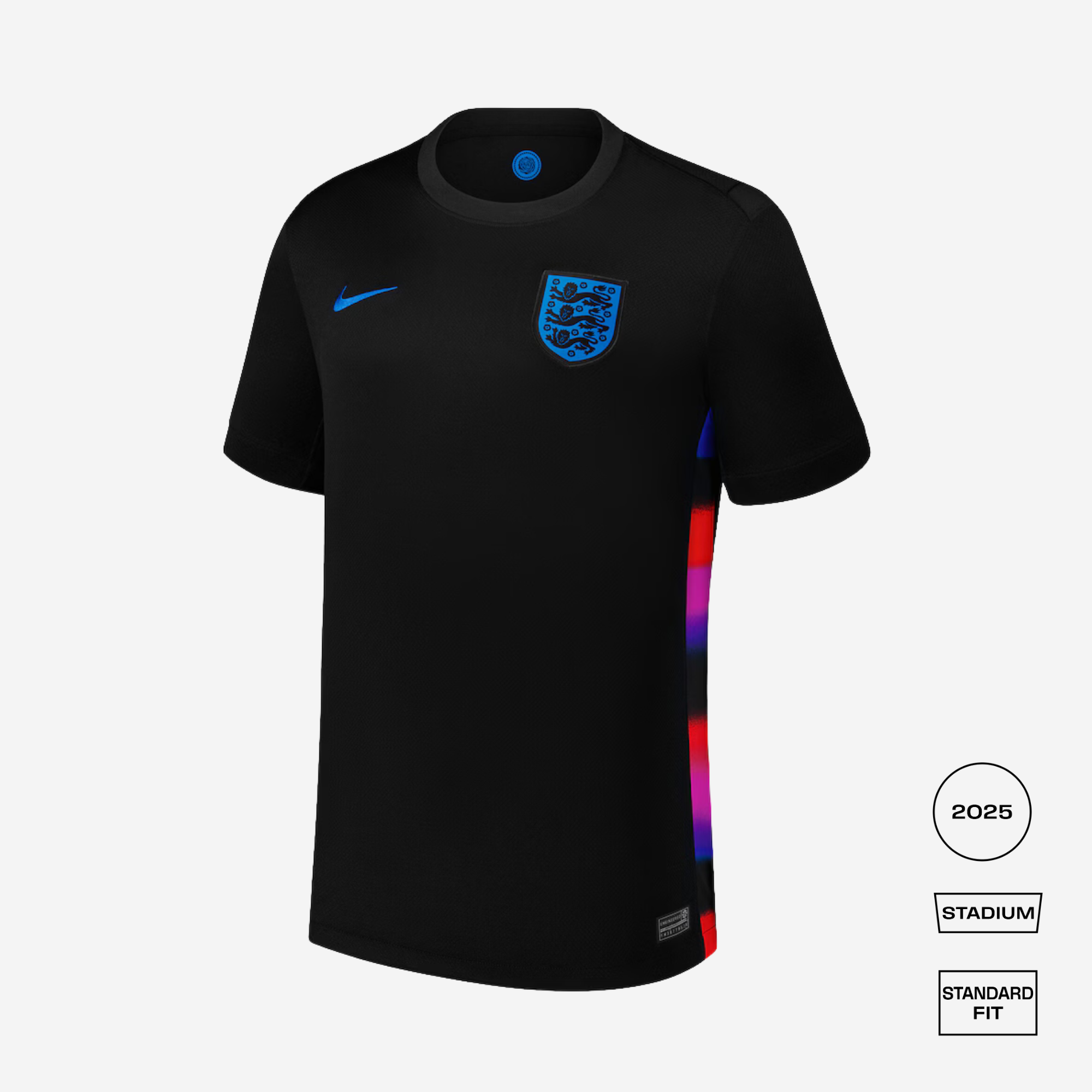 England Away Straight Fit Stadium Jersey