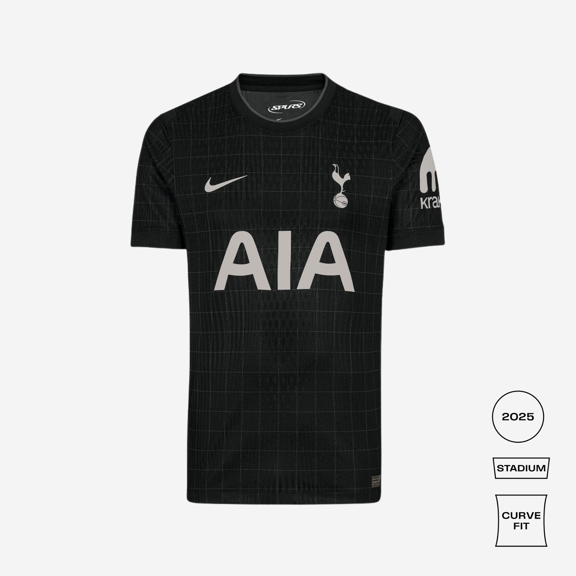 Tottenham Hotspur 2025/26 Curved Fit Stadium Away