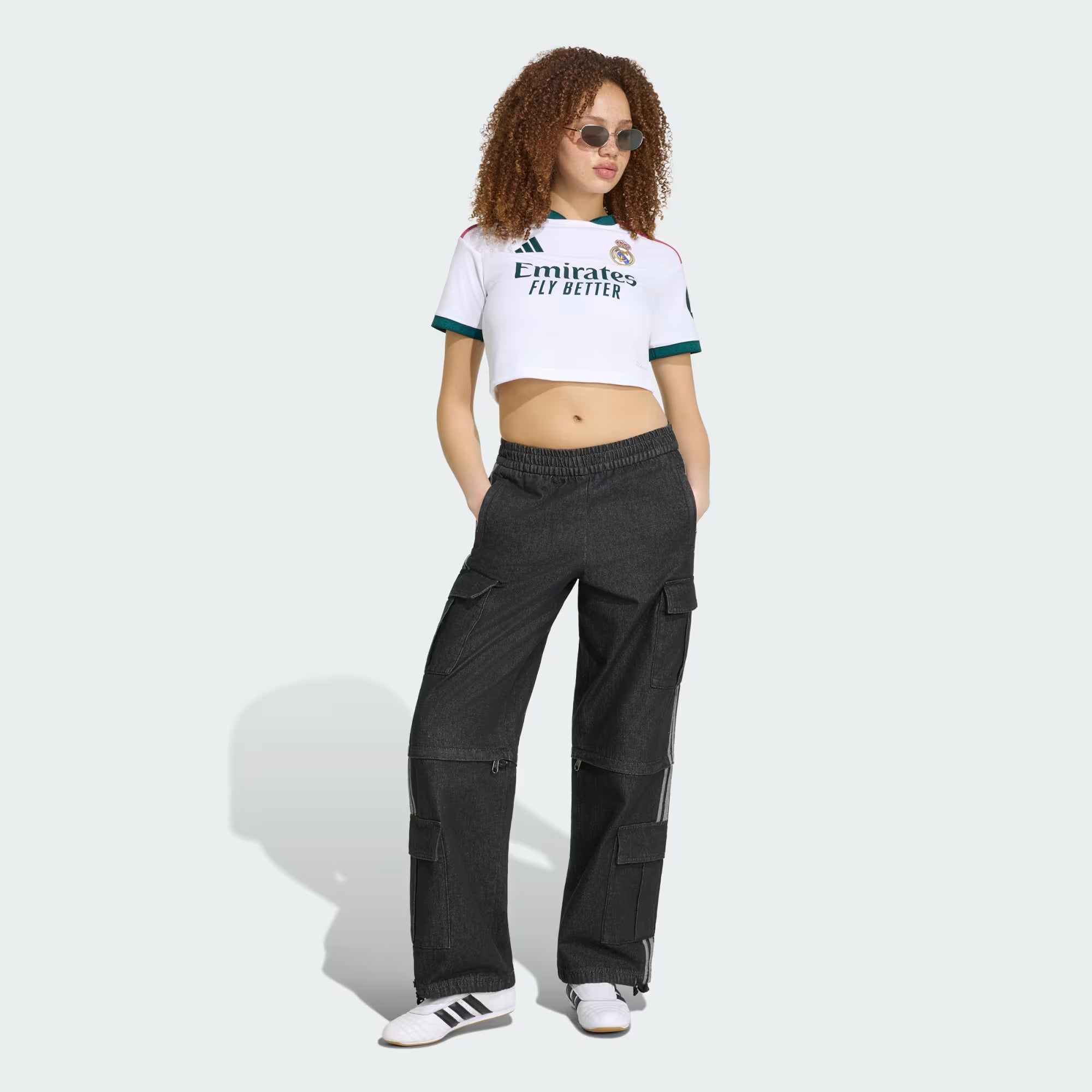 Real Madrid 2026/27 Home Cropped Shirt - adidas