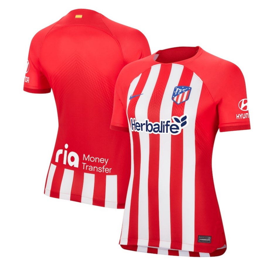 Athletico Madrid Home 23/24 Curved Shirt