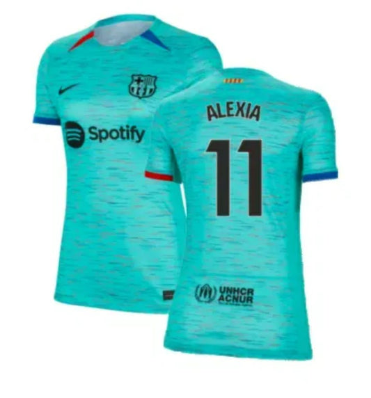 Barca Third 23/24 Curved XS Shirt - Alexia 11