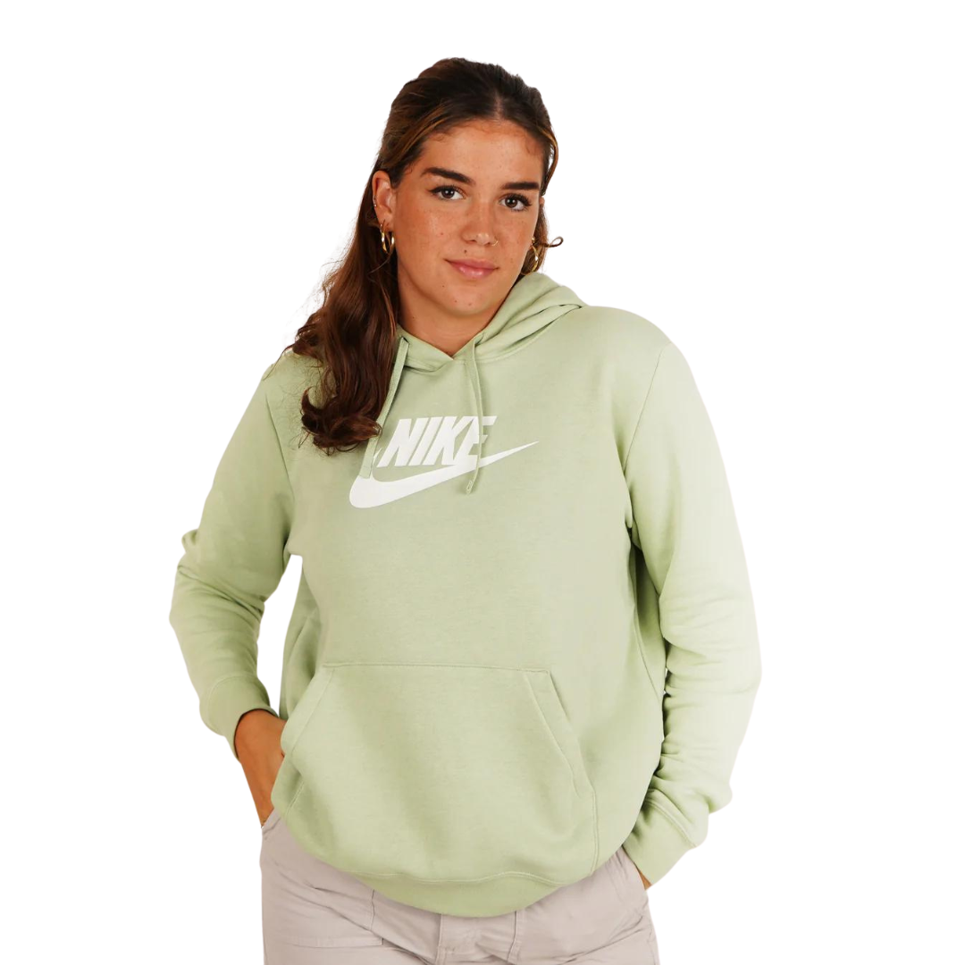 Womens green nike hoodie sale