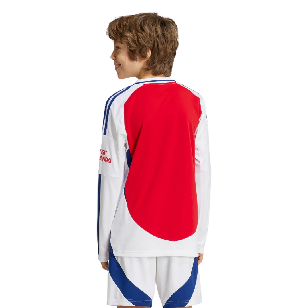 Arsenal 24 25 Adidas Long Sleeve Home Shirt Kids FOUDYS