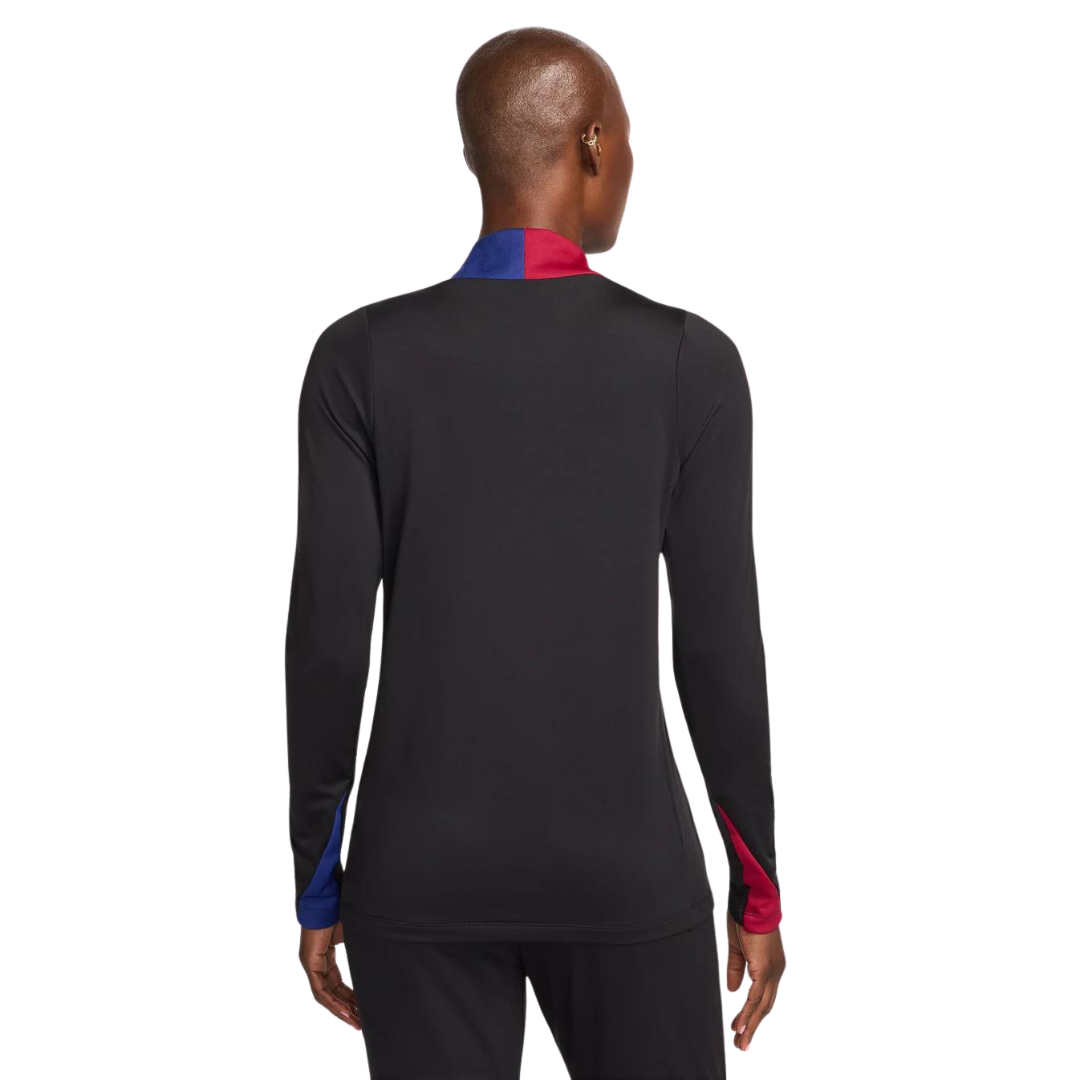 Barcelona Strike 24 25 Curved Nike Dri FIT Football Drill Top FOUDYS