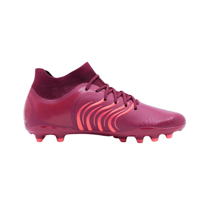 Botas de fútbol IDA Rise FG/AG - Mujer - Burdeos