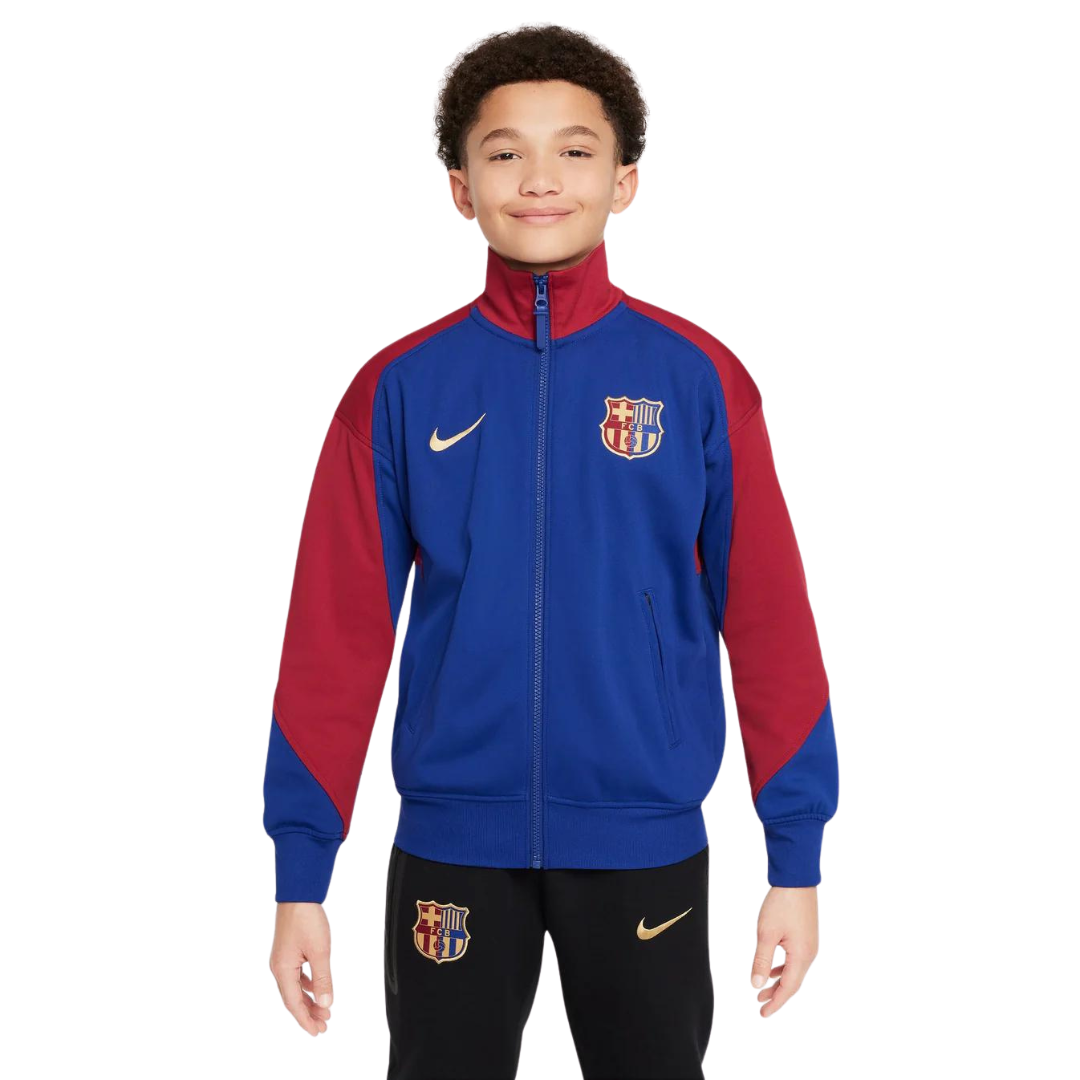 FC Barcelona Academy Pro Home Big Kids Soccer Jacket