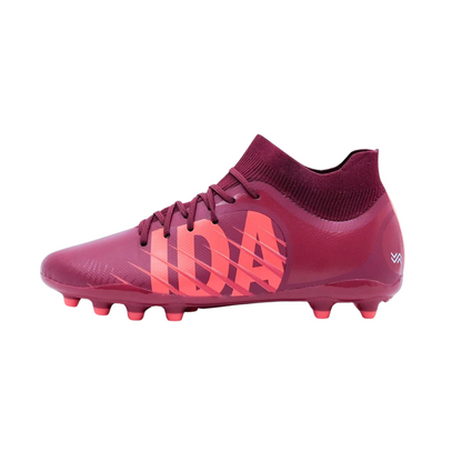 Botas de fútbol IDA Rise FG/AG - Mujer - Burdeos