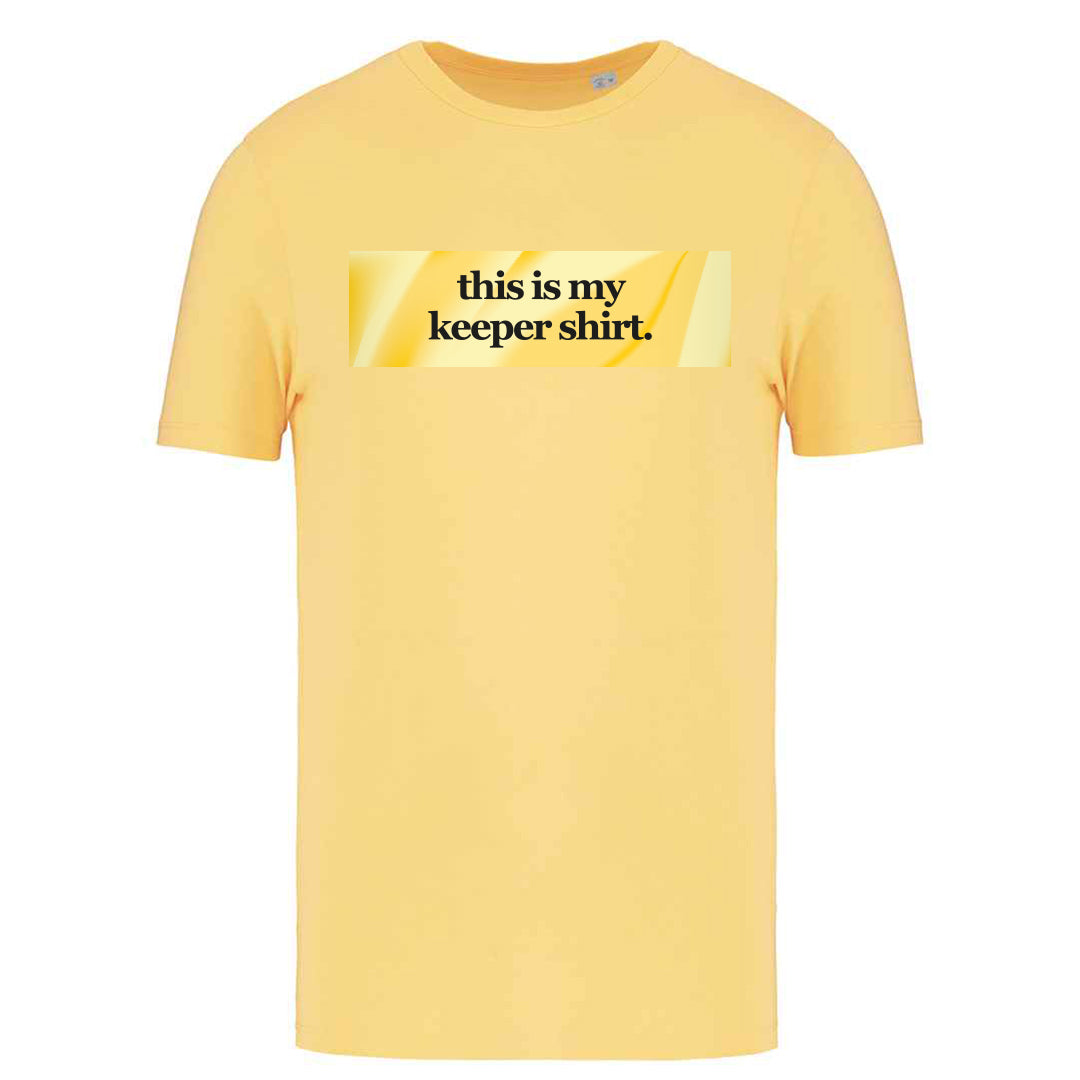 Esta es mi camiseta Keeper camiseta amarilla