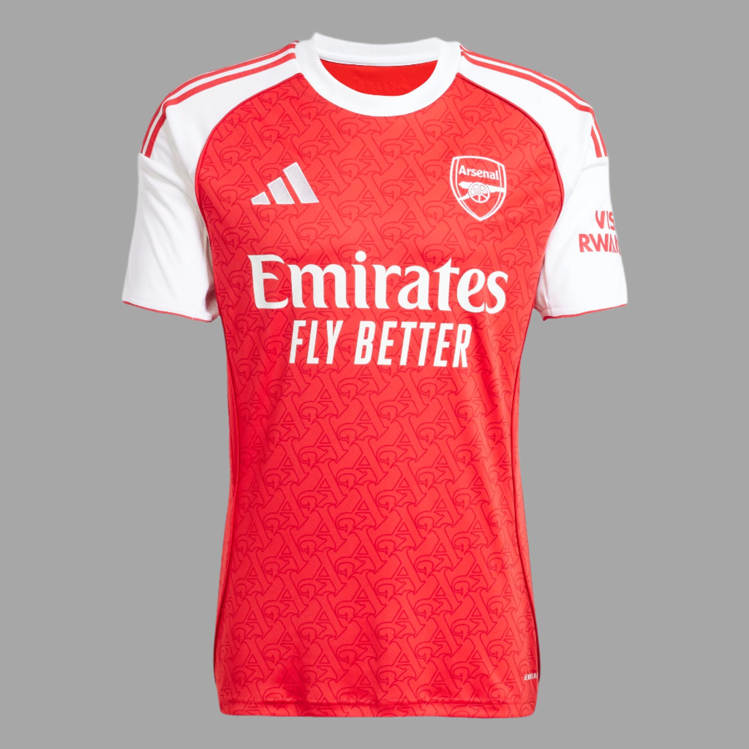 Arsenal 25/26 home shirt red white adidas jersey