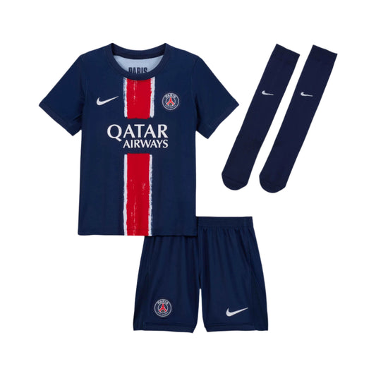 Paris Saint-Germain 2024/25 Nike Stadium Home Little Kids' 3-Piece Kit