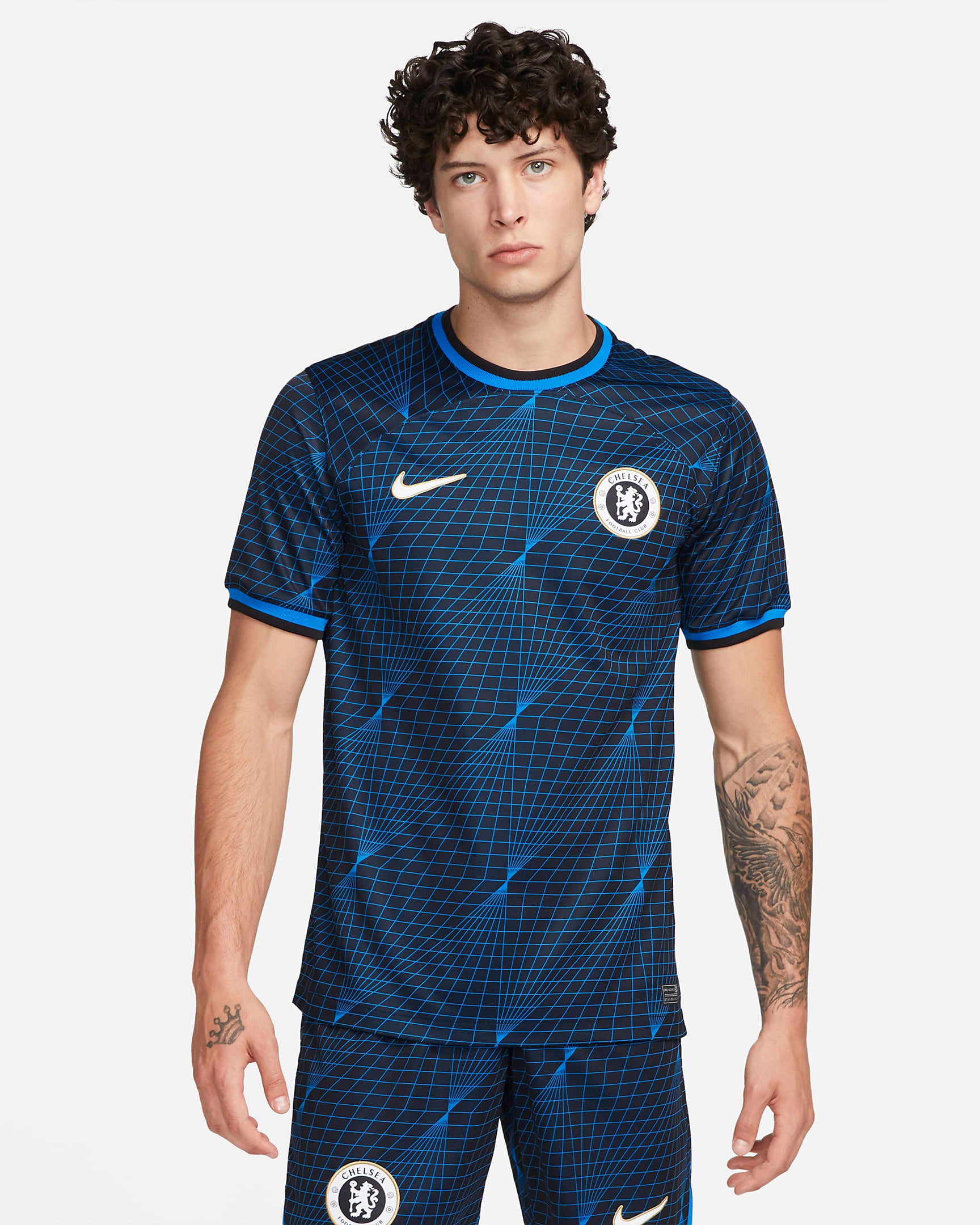 Chelsea Away 23/24 Straight Fit Nike Stadium Shirt – FOUDYS
