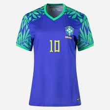 Brazil Away 2023 Womens Large Shirt - Marta 10