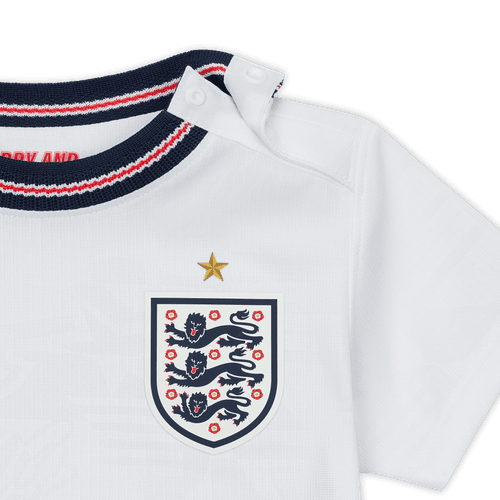 England 2026 Stadium Home Baby/Toddler Nike Soccer Replica 3-Piece Kit