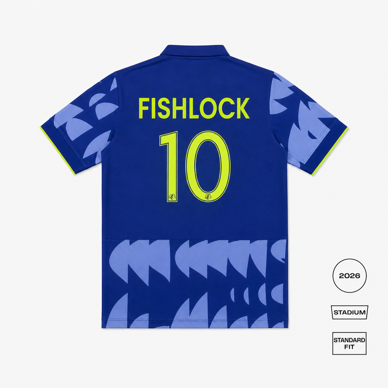 FISHLOCK 10 Seattle Reign 2026 Third Straight Fit Stadium Shirt