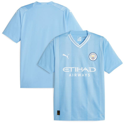 Camiseta Puma Stadium de corte recto de primera equipación del Manchester City 23/24