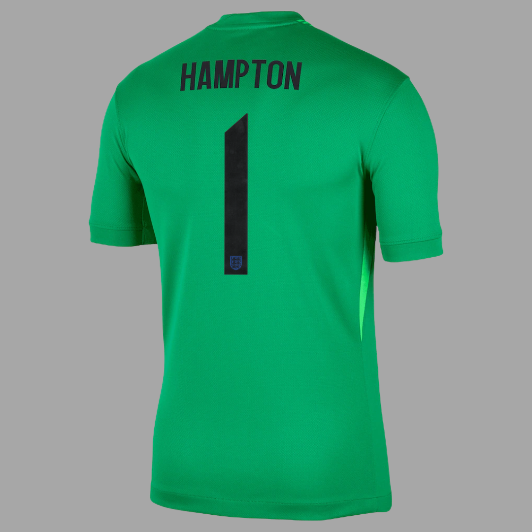 England Home Goalkeeper Straight Fit Stadium Shirt - HAMPTON 1