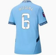 Man City Home 24/25 Mens Small Shirt - Miedema 6