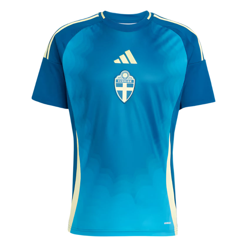 Sweden 2025 Away Adidas Stadium Straight Fit Stadium Shirt