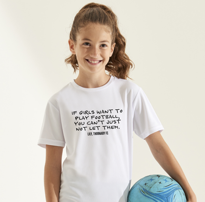 Support Thornaby FC Girls: Kids T-Shirt
