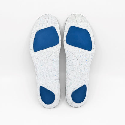 Photo of the recyclable, custom removable insoles.