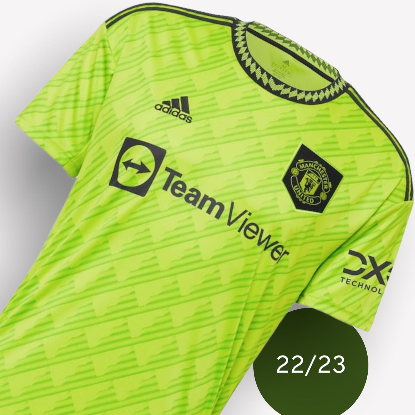 Manchester United Jersey (Away) 22/23 Season - Green - Plus260 Tech  Solutions