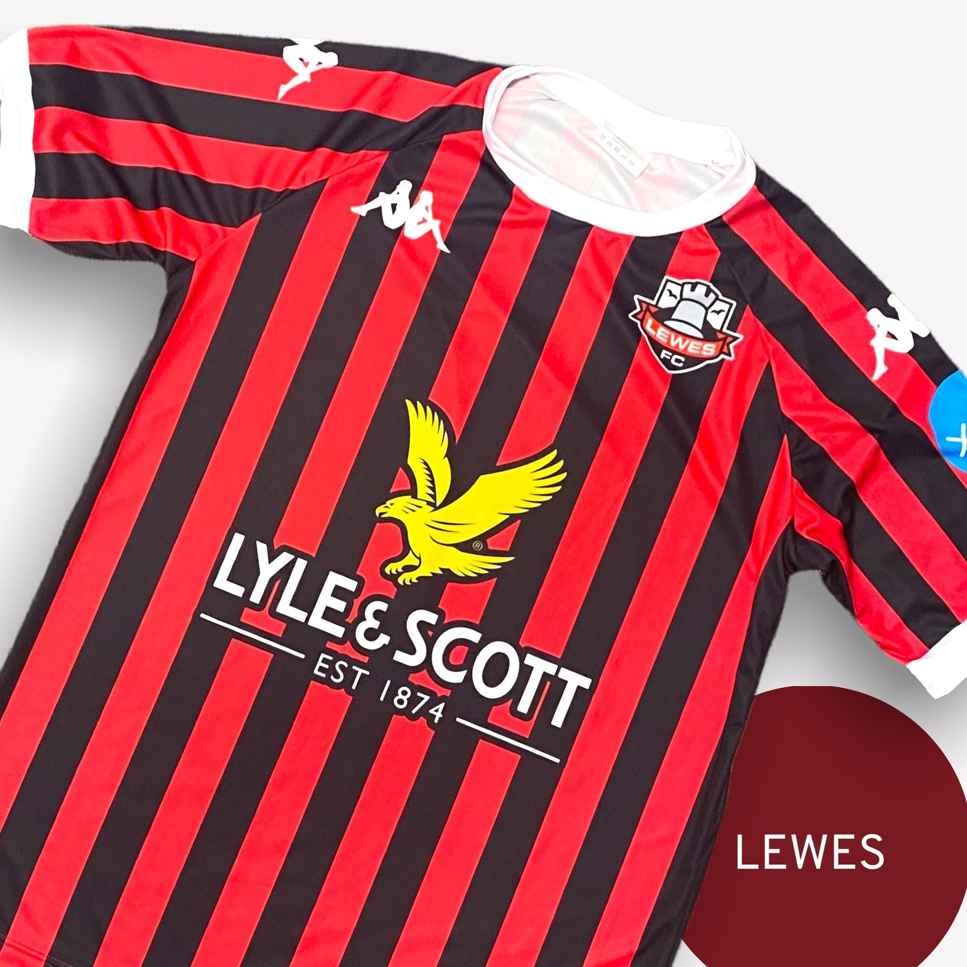 Overskyet Modtager maskine Begivenhed Lewes Home Straight Fit Kappa Stadium Jersey 2022/23 – FOUDYS